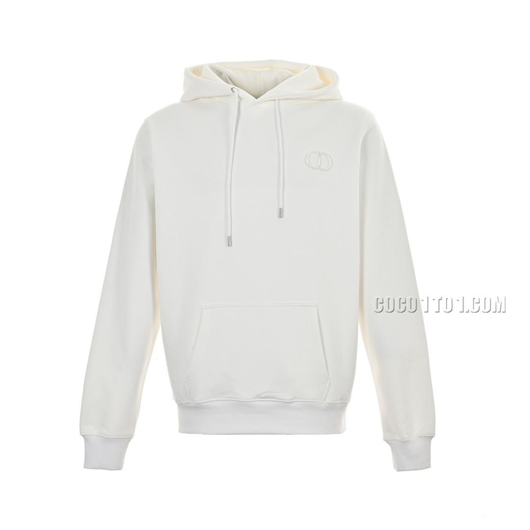 Dior Classic Embroidered CD Logo Hoodie N42901