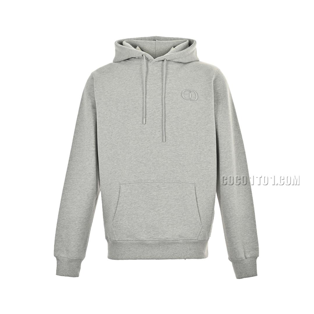 Dior Classic Embroidered CD Logo Hoodie N42901