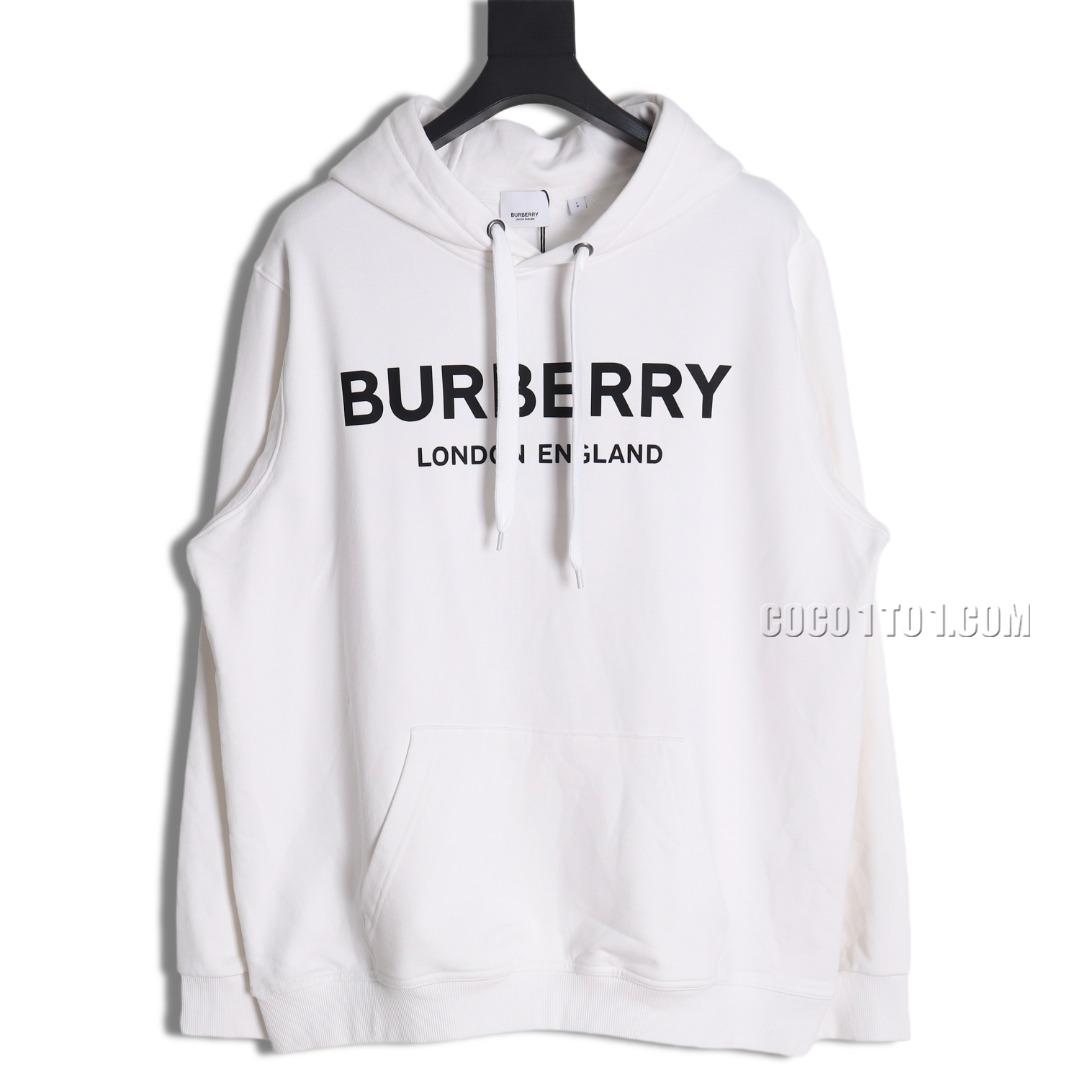 Burberry Classic Letter Printed Hoodie