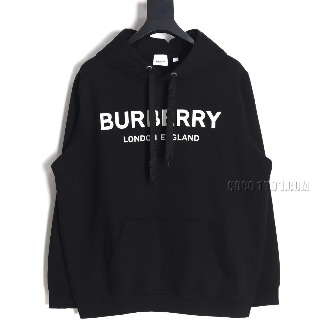 Burberry Classic Letter Printed Hoodie