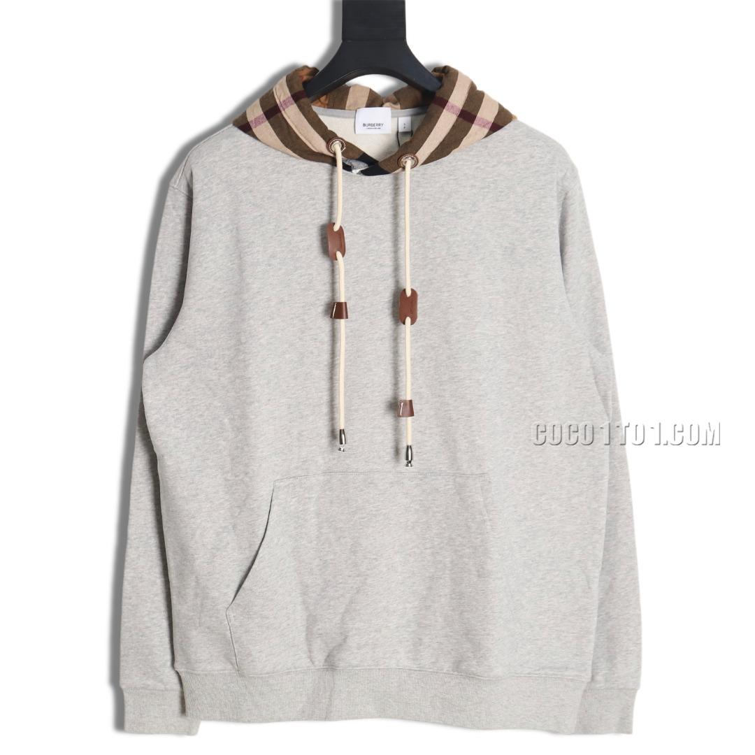 Burberry Patchwork Check Hoodie