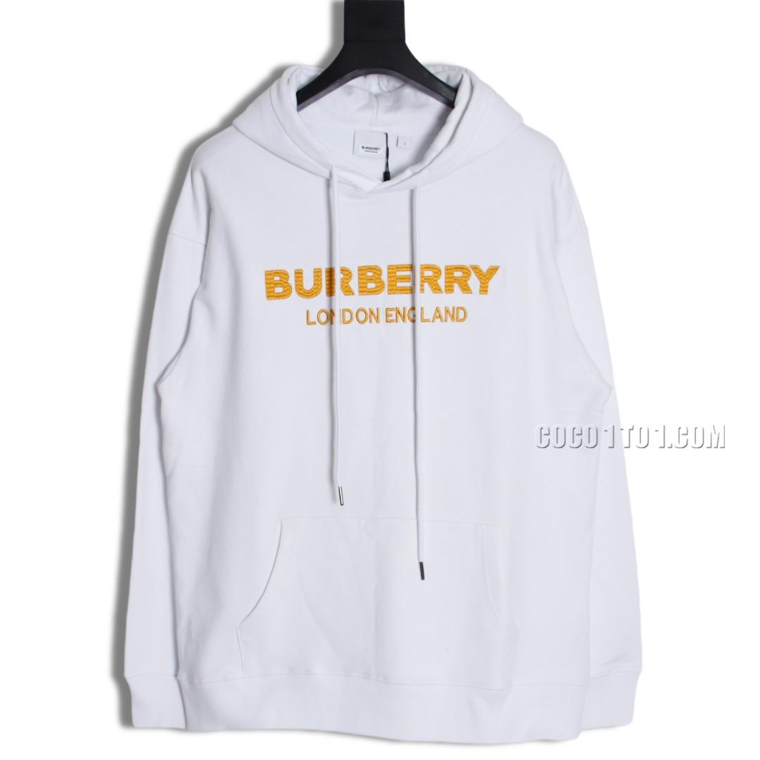 Burberry Tatami Logo Embroidered Hoodie