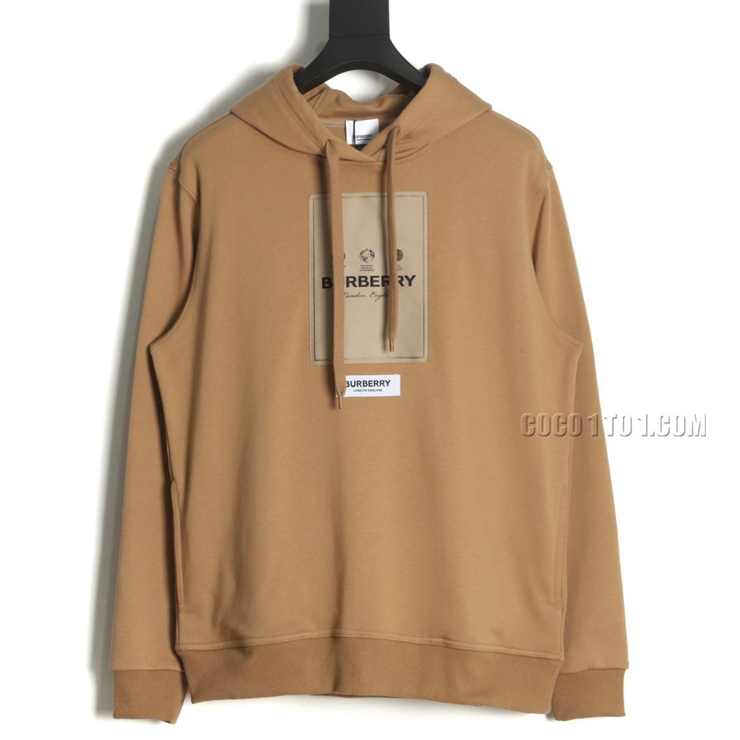 Burberry Chest Patch Hoodie
