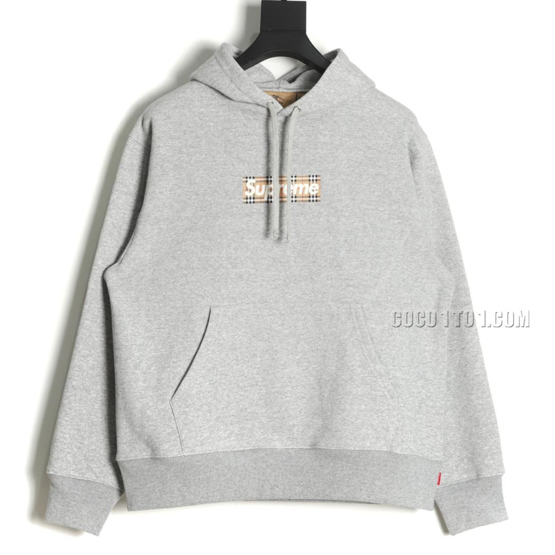 Burberry Collaboration BOX Check Hoodie