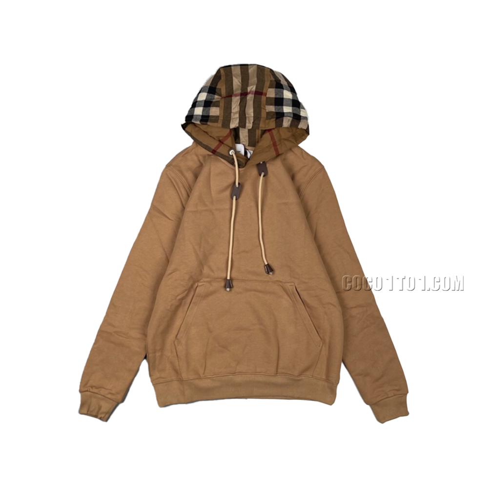 Burberry Checkered Hat Hoodie