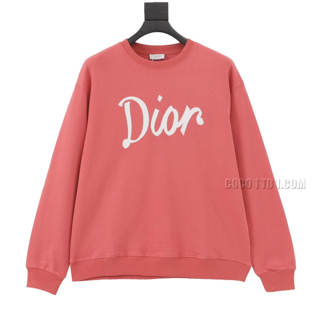 Dior Chest Embroidered Logo Crewneck Sweatshirt N42901