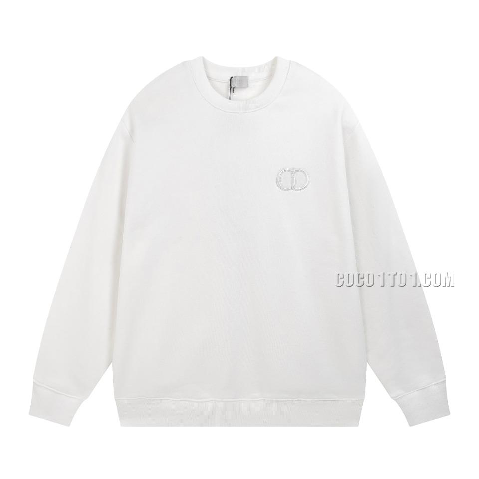 Dior Chenille Cotton Crewneck Sweatshirt N42901