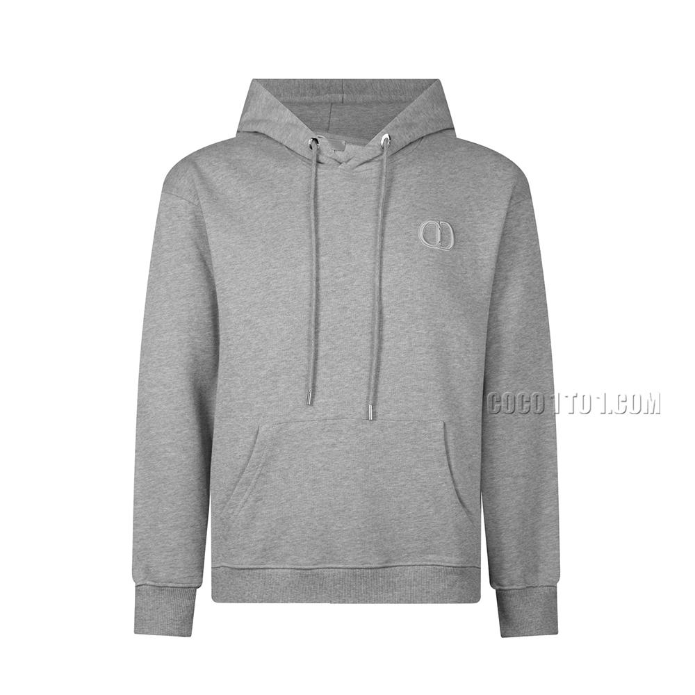 Dior Classic Letter Raised High-Density Embroidered Crewneck Sweatshirt N42901