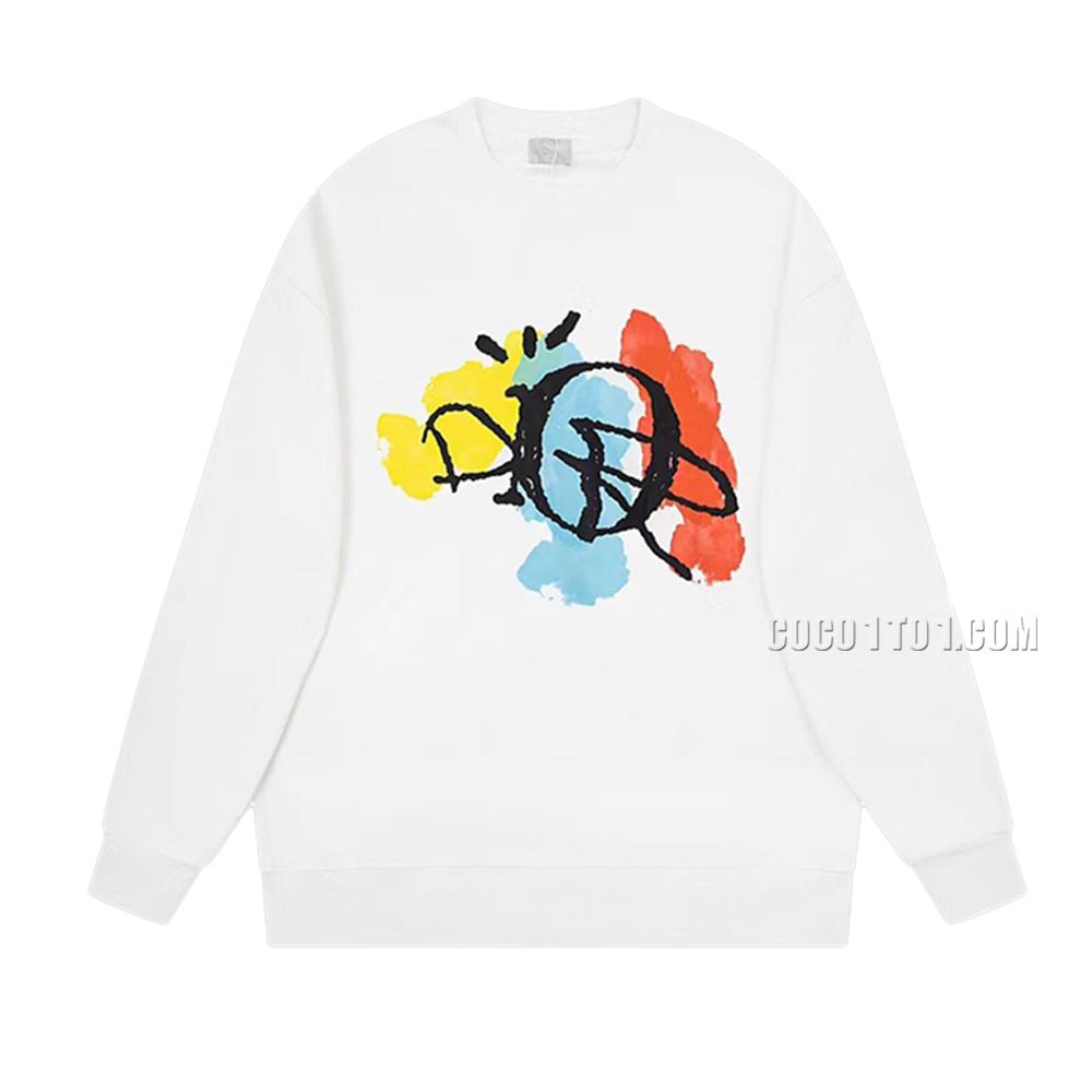 Dior Autumn/Winter New Couples Crewneck Sweatshirt N42901