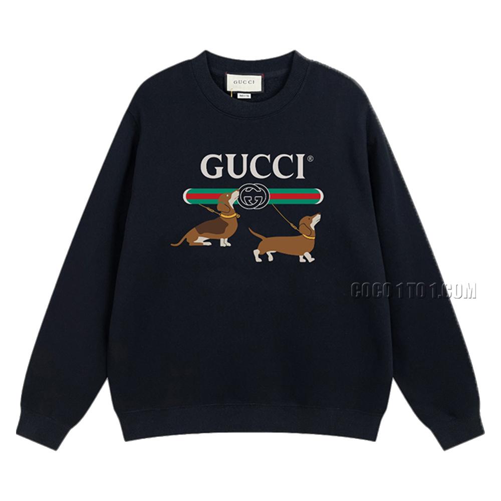 Gucci 2024 Early Spring New Cool Cartoon Pattern Crewneck Sweatshirt N42901