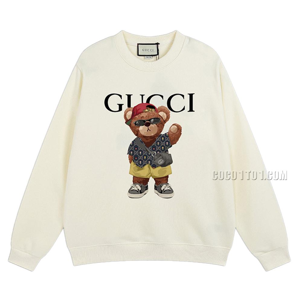 Gucci 2024 Early Spring New Cool Cartoon Pattern Crewneck Sweatshirt N42901