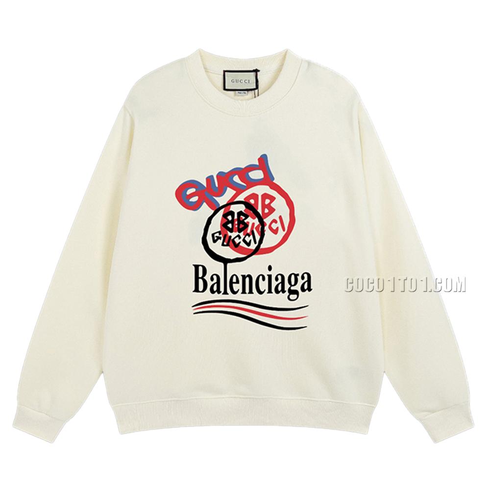 Gucci 2024 Early Spring New Cool Cartoon Pattern Round Neck Sweatshirt N42901