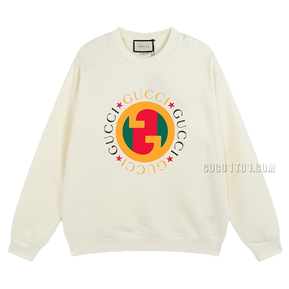 Gucci 2024 Early Spring New Cool Cartoon Pattern Round Neck Sweatshirt N42901