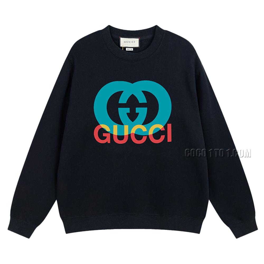 Gucci 2024 Early Spring New Cool Cartoon Pattern Round Neck Sweatshirt N42901