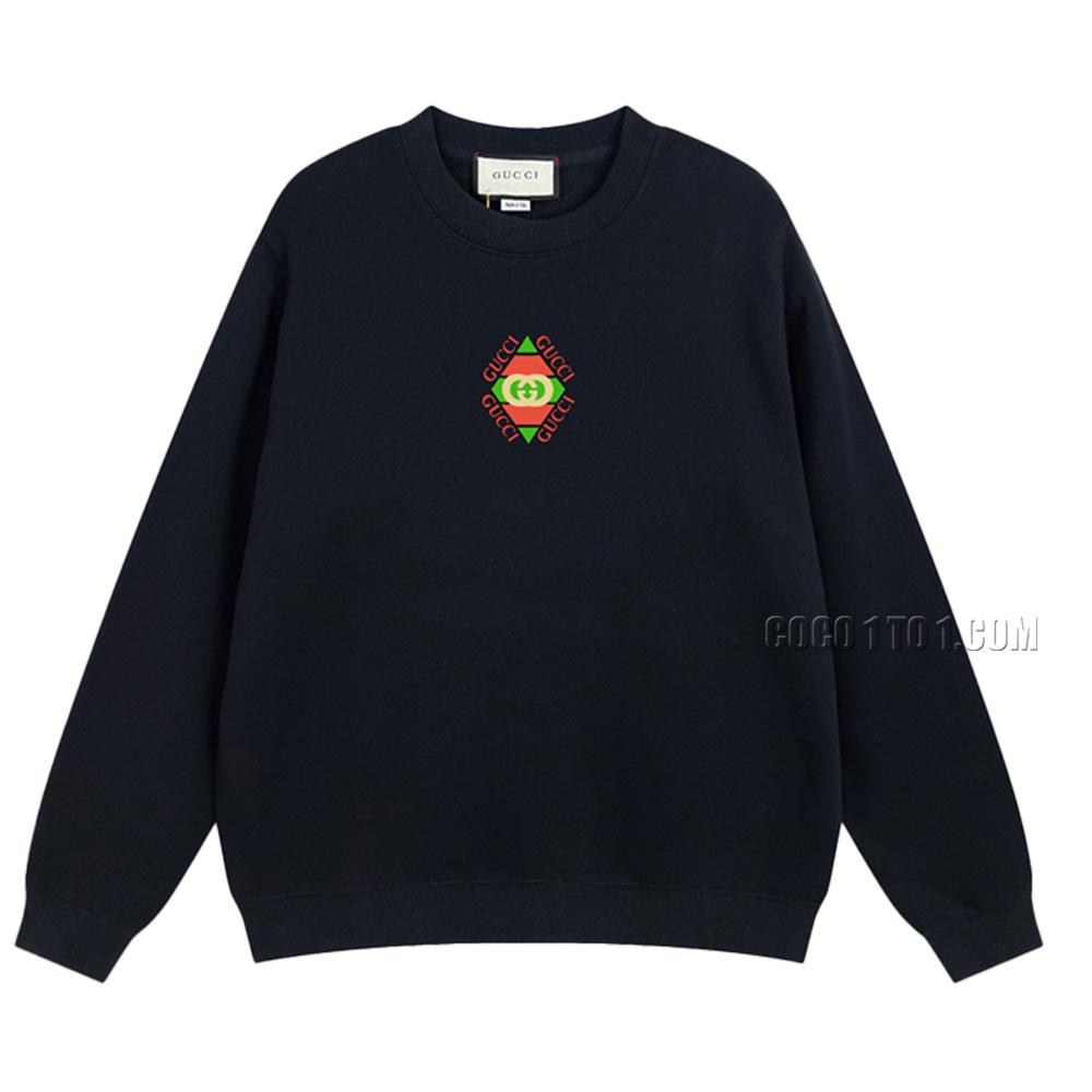 Gucci 2024 Early Spring New Cool Cartoon Pattern Round Neck Sweatshirt N42901