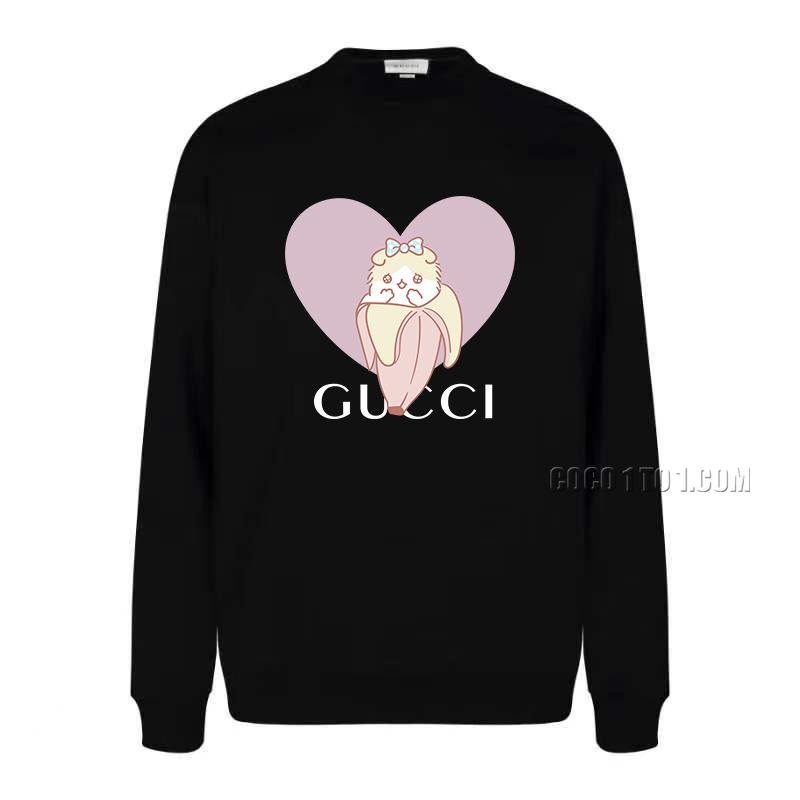 Gucci Autumn/Winter New Couple Round Neck Sweatshirt N42901