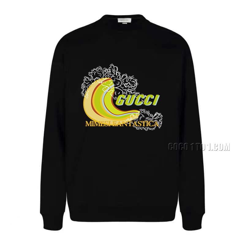 Gucci Autumn/Winter New Couple Round Neck Sweatshirt N42901