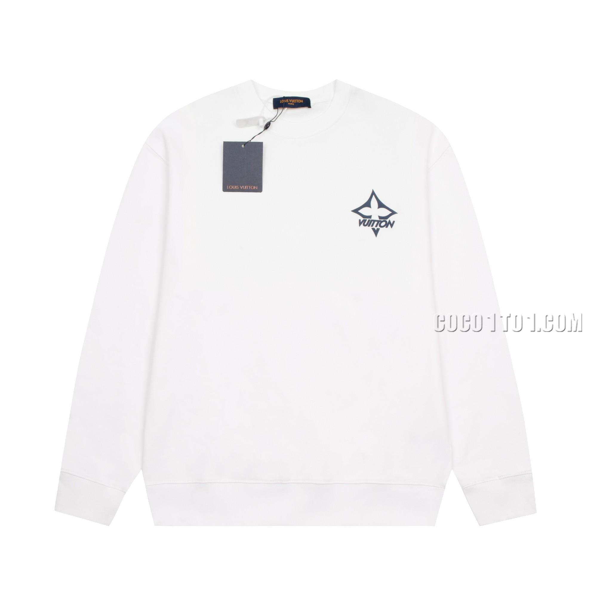 Louis Vuitton Brand New Printed Round Neck Sweatshirt N42901
