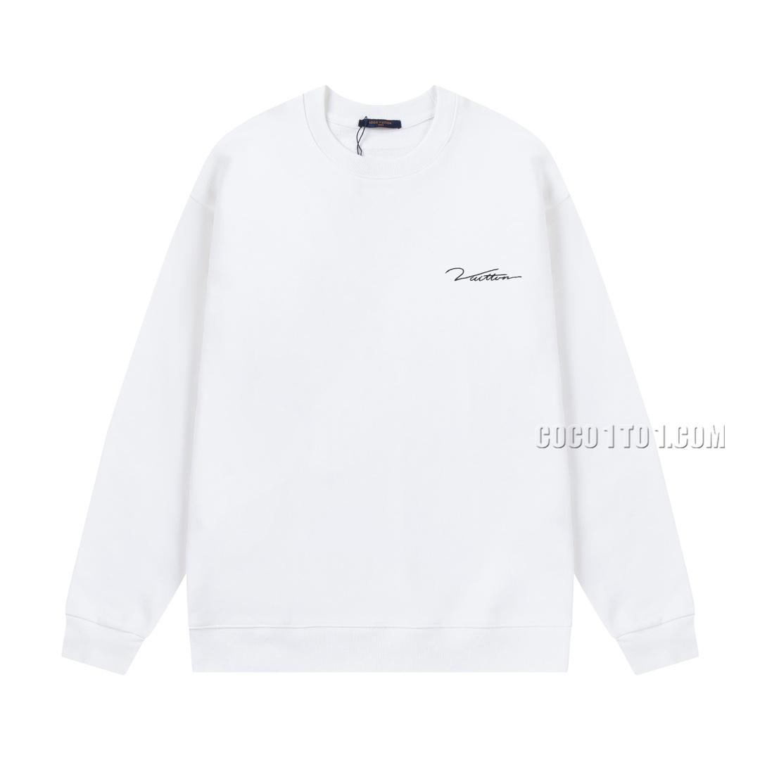 Louis Vuitton Brand New Printed Round Neck Sweatshirt N42901