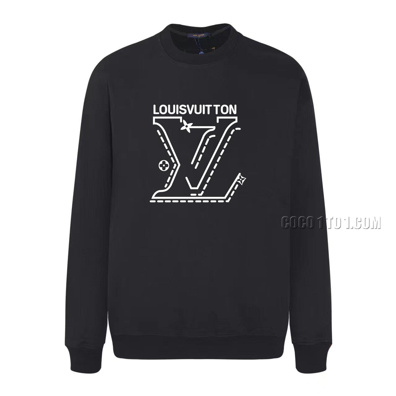 Louis Vuitton Brand New Printed Round Neck Sweatshirt N42901