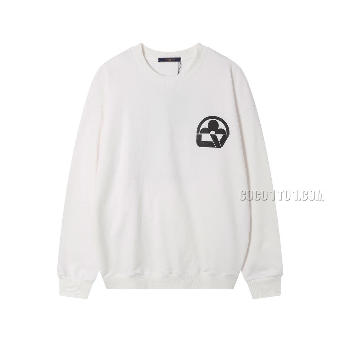 Louis Vuitton Brand New Printed Round Neck Sweatshirt N42901