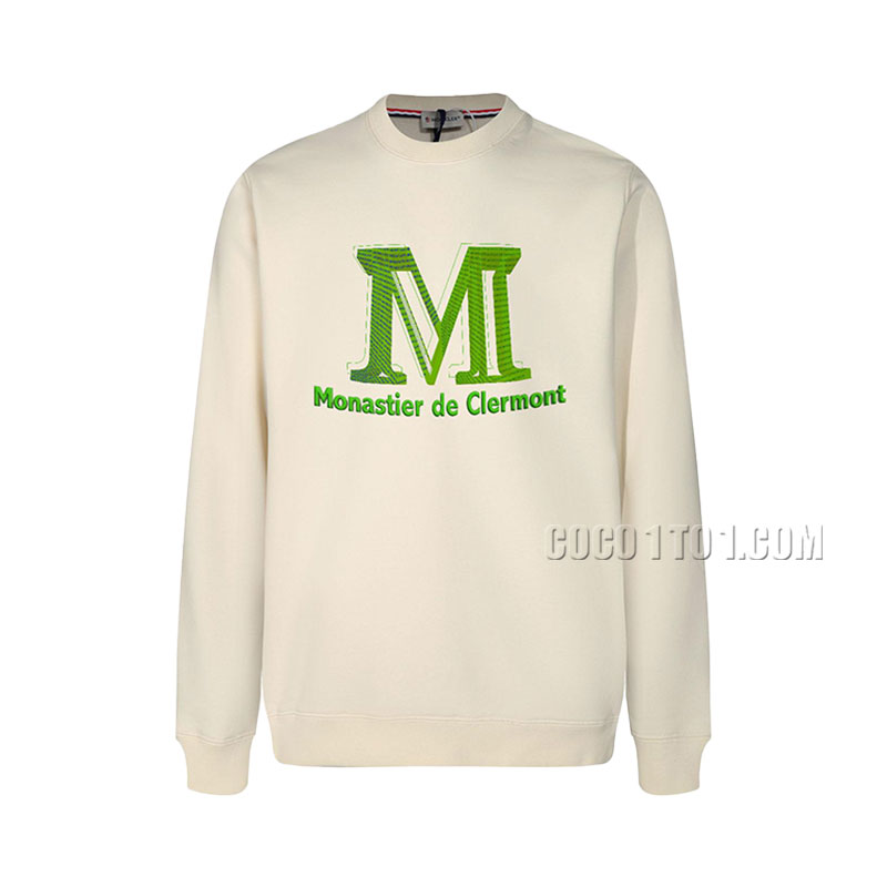 Moncler 2024 Early Spring New Cool Cartoon Pattern Round Neck Sweatshirt N42901