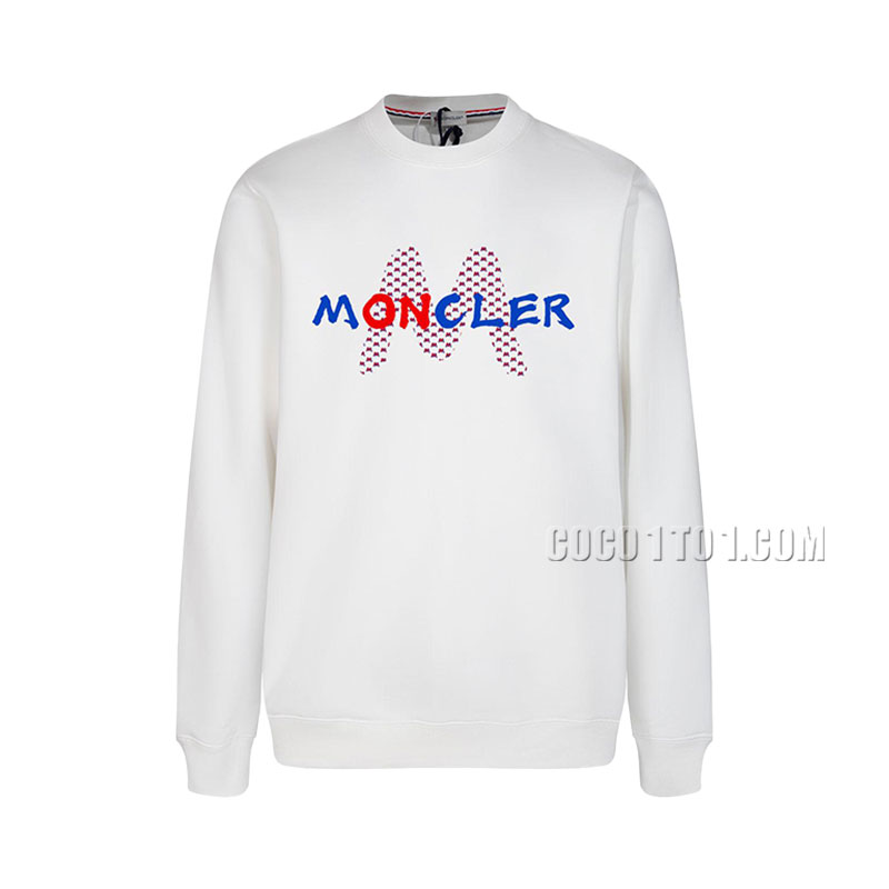 Moncler 2024 Early Spring New Cool Cartoon Pattern Round Neck Sweatshirt N42901