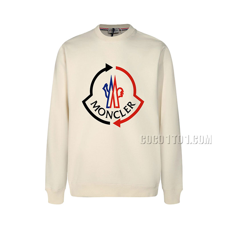 Moncler 2024 Early Spring New Cool Cartoon Pattern Round Neck Sweatshirt N42901
