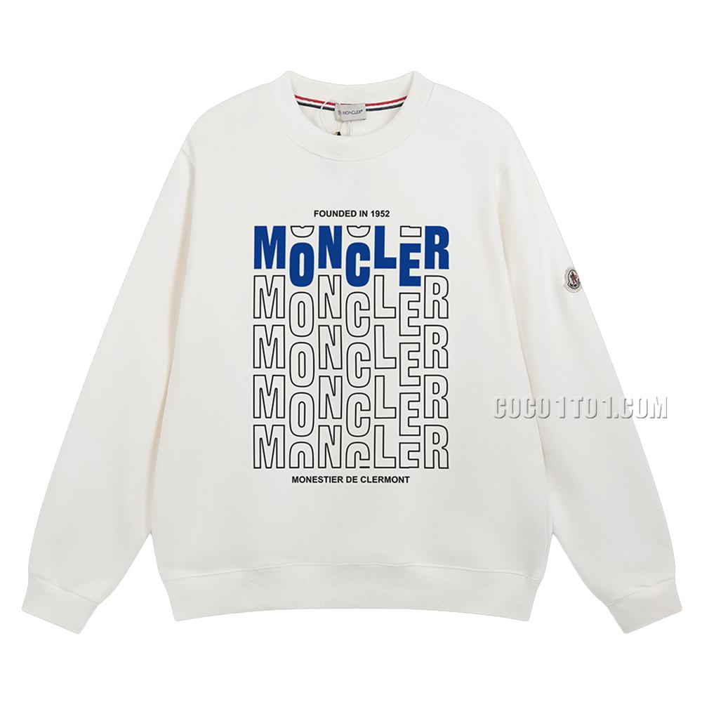 Moncler Unisex Round Neck Sweatshirt N42901