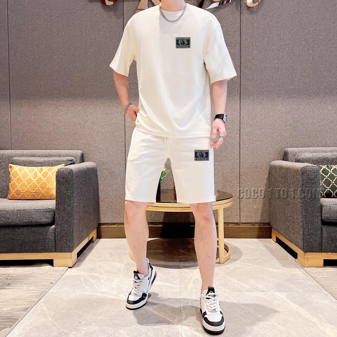 Dior 24 New Men's Short Sleeve Shorts Suit N42503