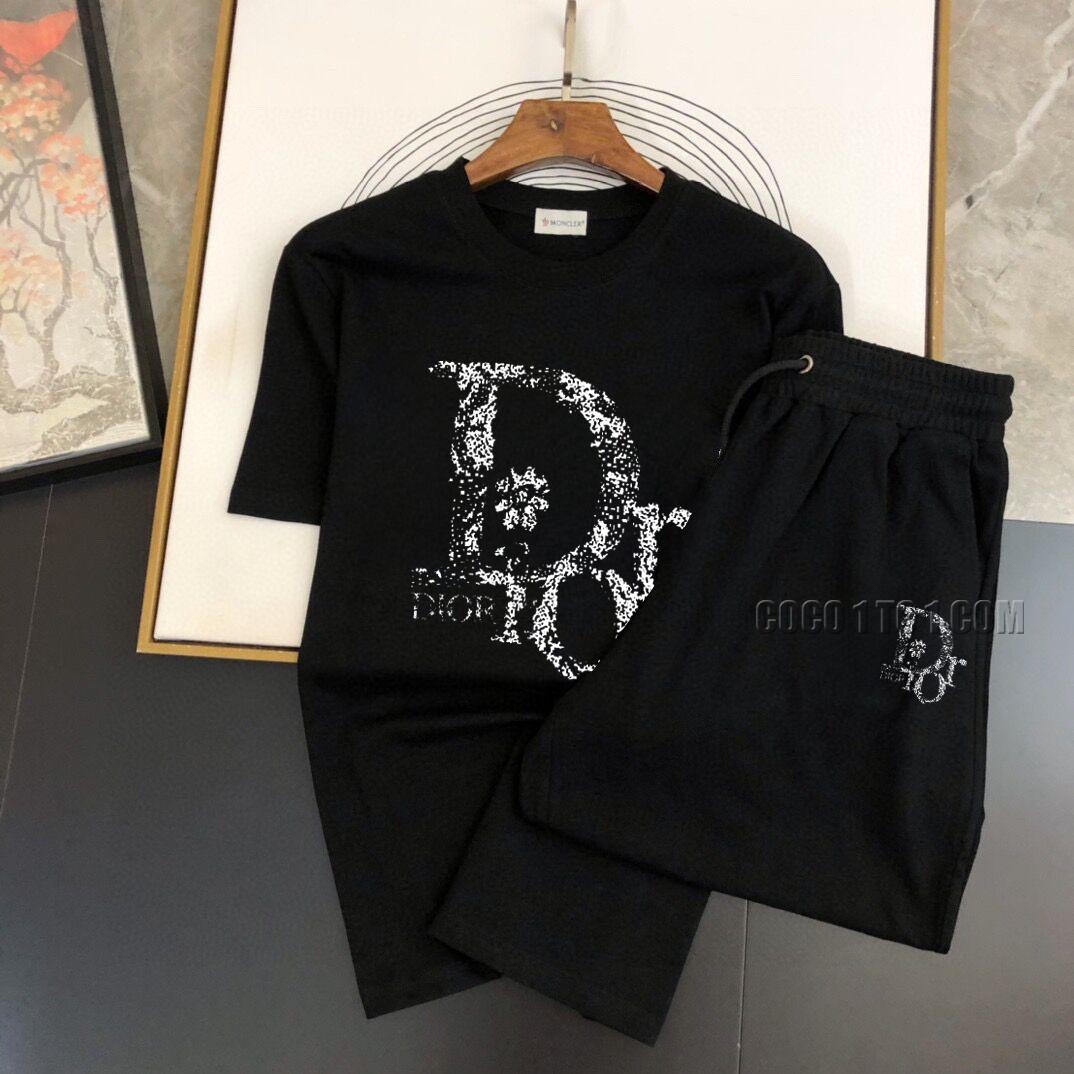 Dior 24 New Men's Short Sleeve Shorts Suit N42503