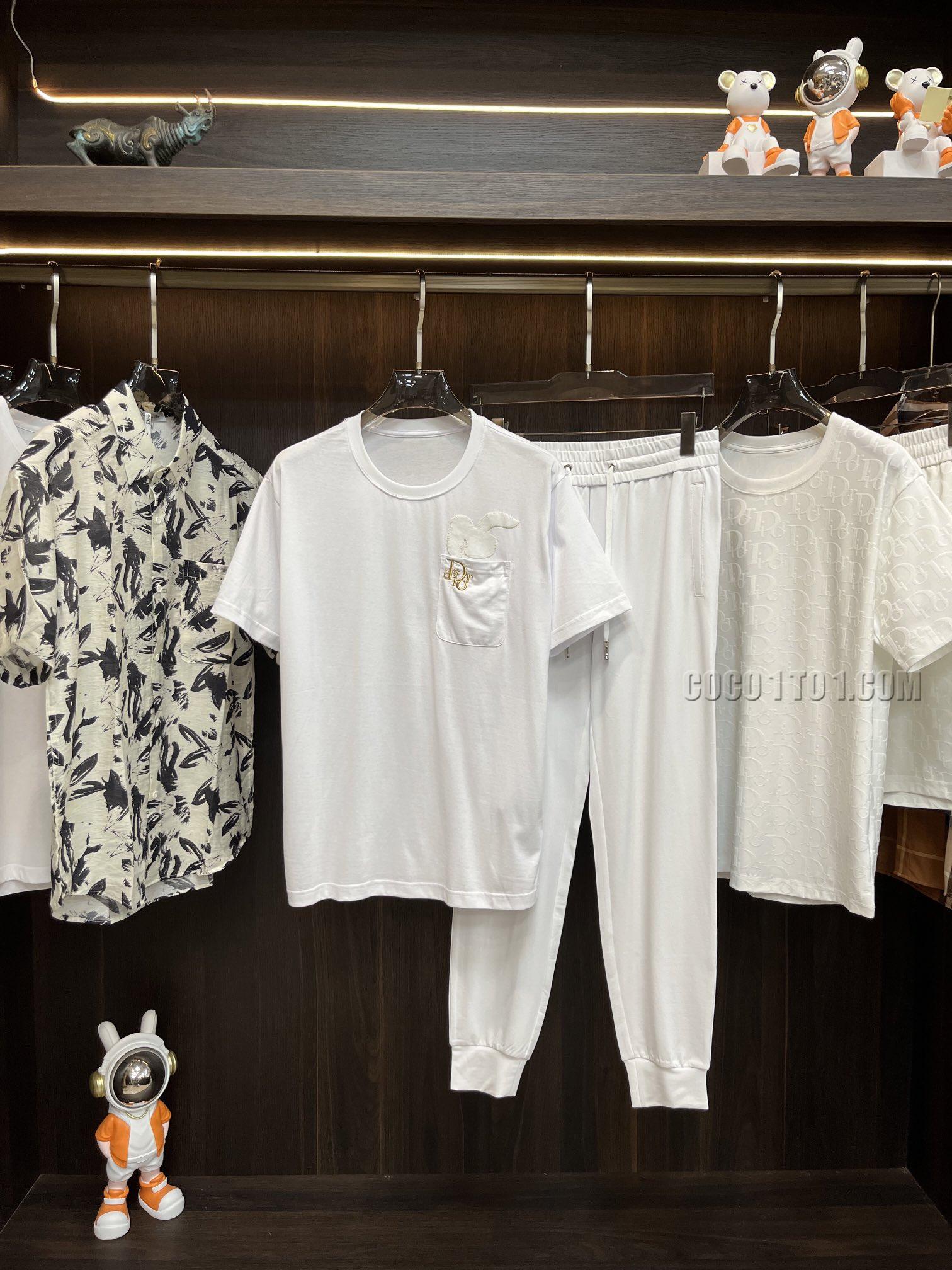 Dior New Casual Short Sleeve Suit N42503