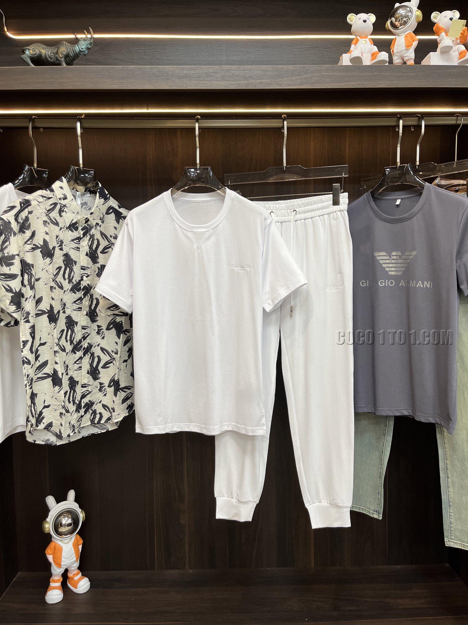 Dior New Casual Short Sleeve Suit N42503