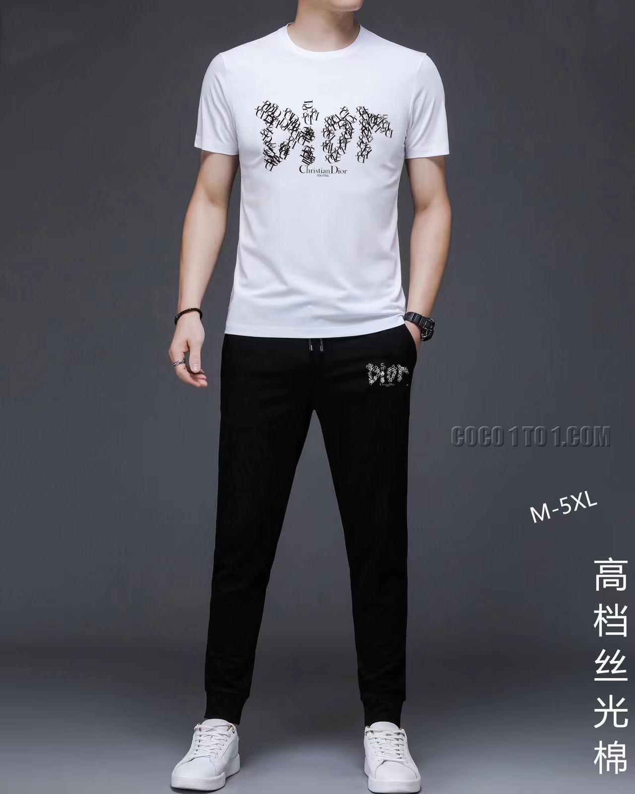 Dior (Fat Gospel) 24 Official Website Same Style World-Renowned Luxury Brand Summer Men's (Double Gloss) High-Quality Suit N42503