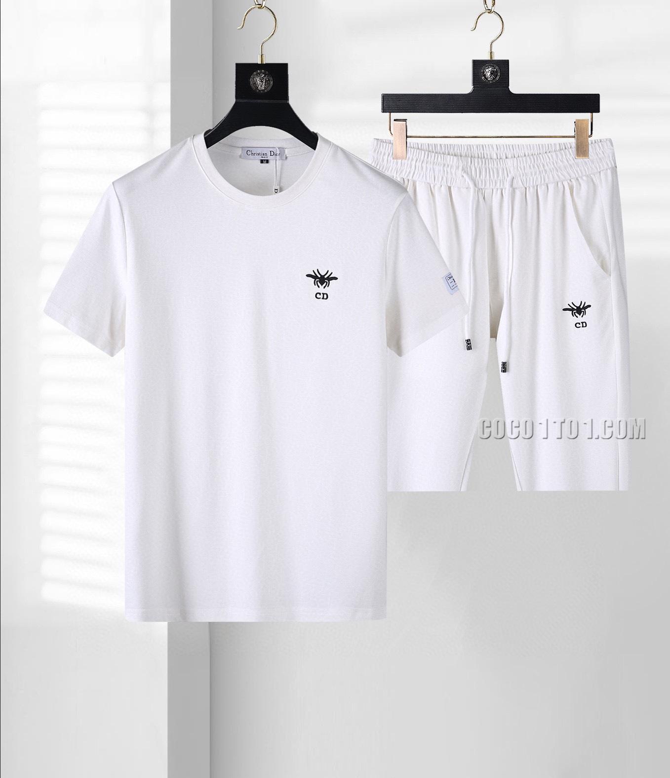 Dior 24 New Men's Short Sleeve Shorts Suit N42503