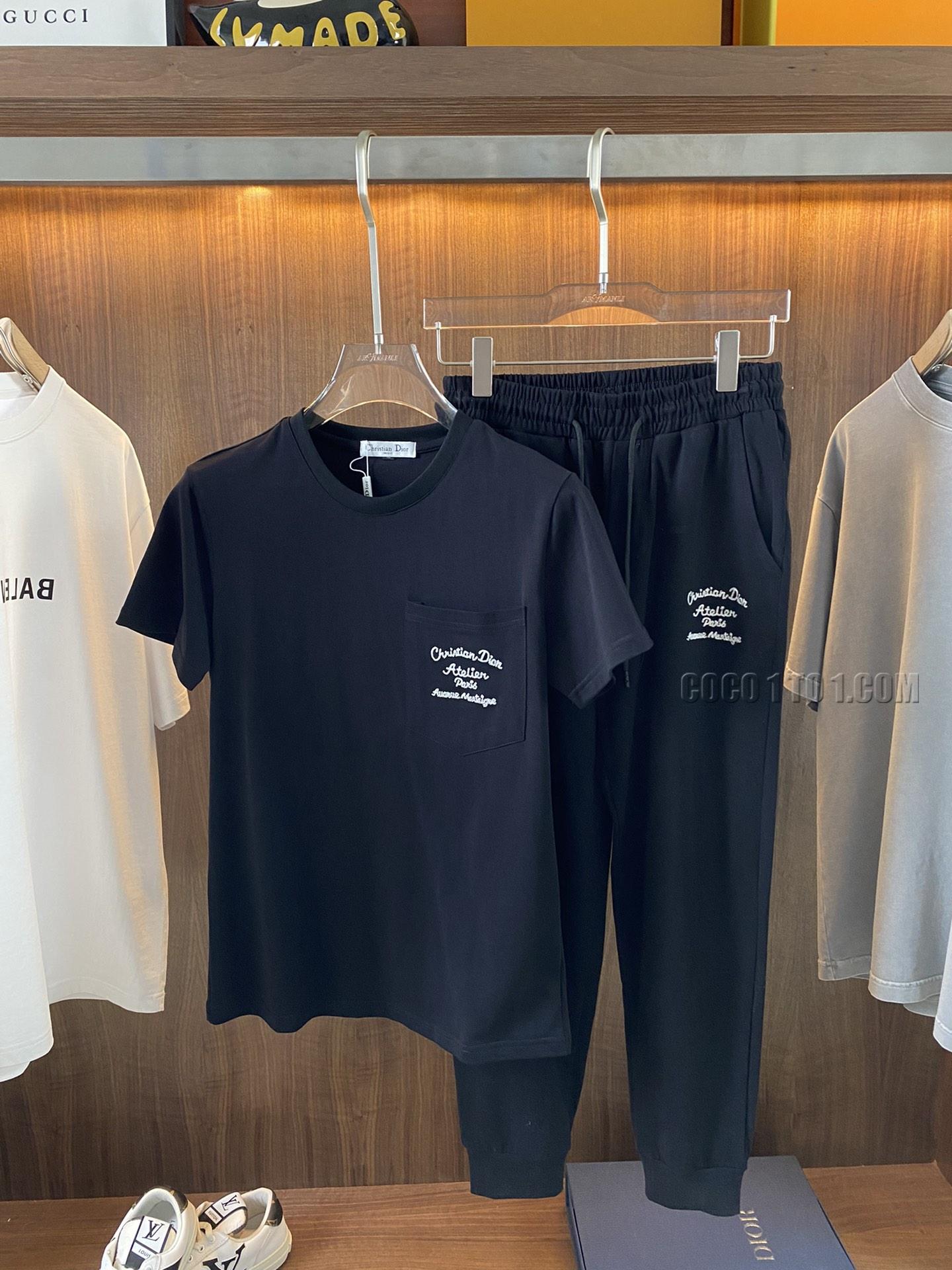 Dior 24 Round Neck Short Sleeve Suit N42503