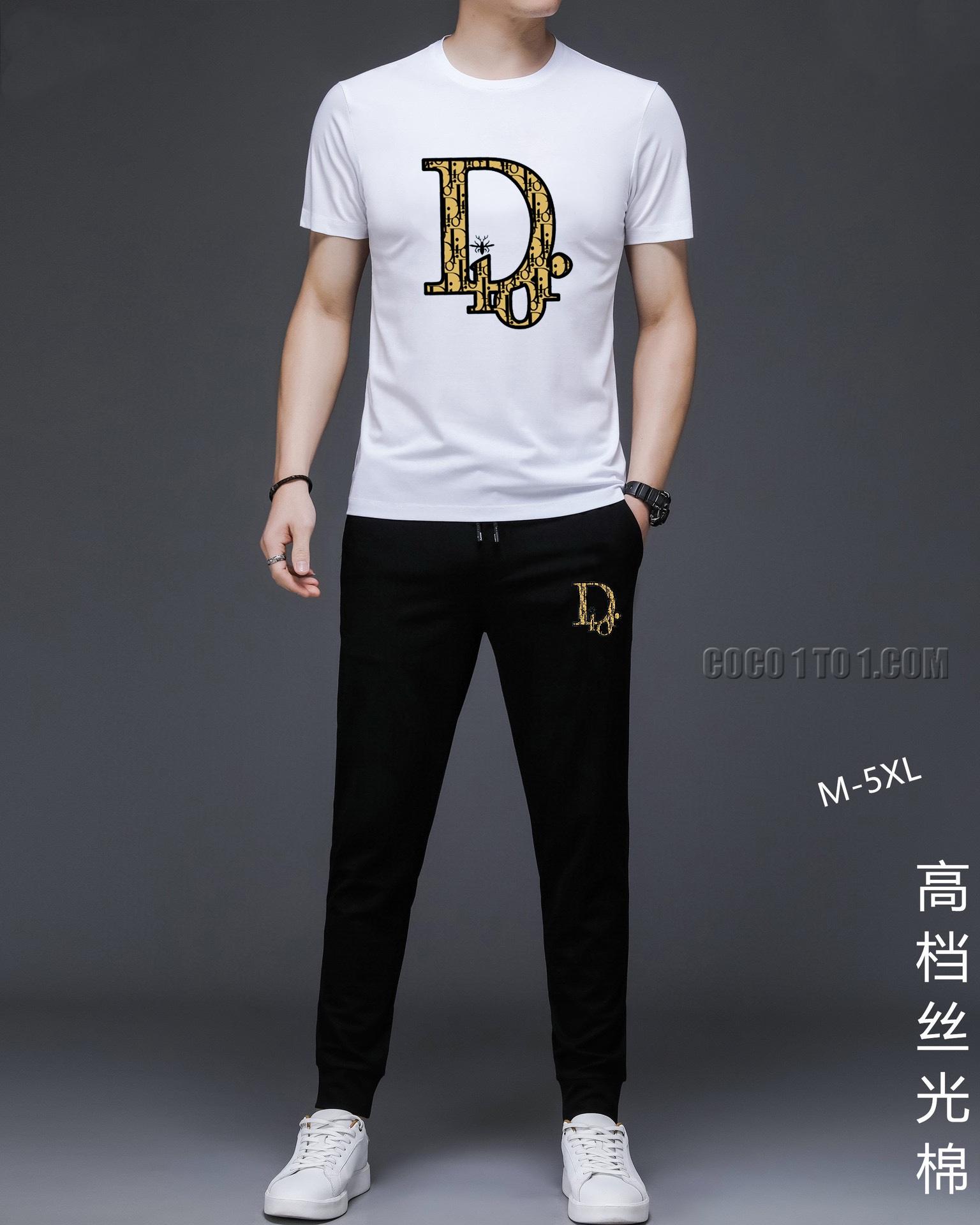 Dior (Fat Gospel) 24 Official Website Same Style World-Renowned Luxury Brand Summer Men's (Double Gloss) High-Quality Suit N42503