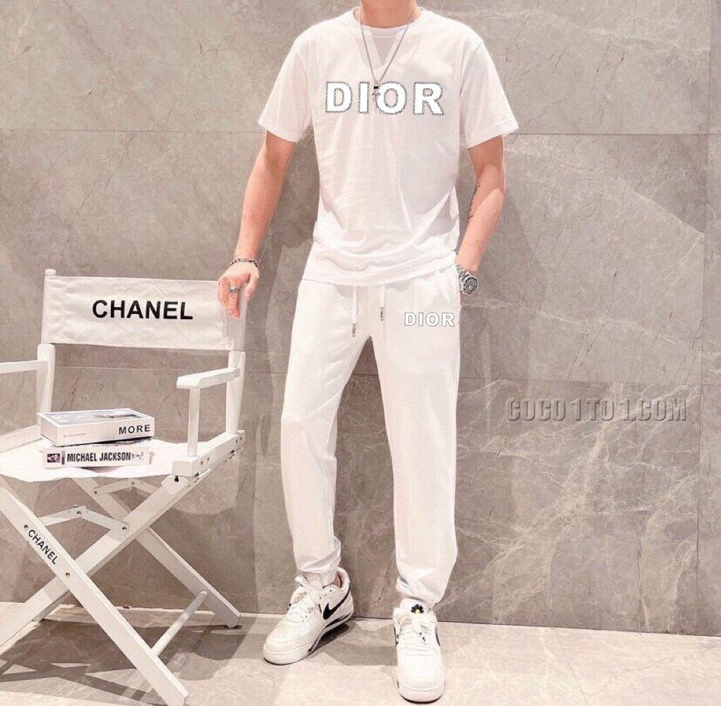 Dior (Fat Gospel) 24 Official Website Same Style World-Renowned Luxury Brand Summer Men's (Double Gloss) High-Quality Suit N42503