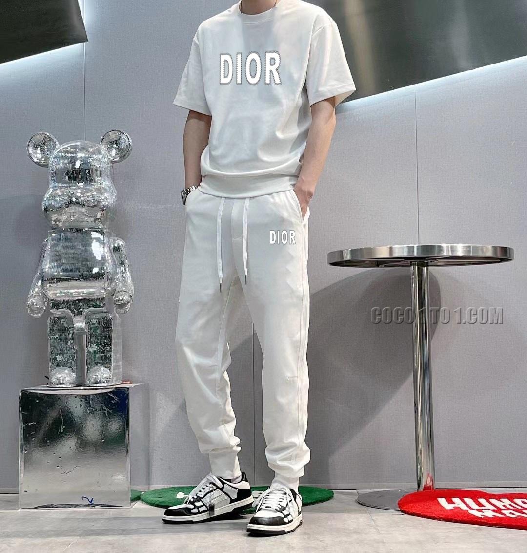 Dior (Fat Gospel) 24 Official Website Same Style World-Renowned Luxury Brand Summer Men's (Double Gloss) High-Quality Suit N42503