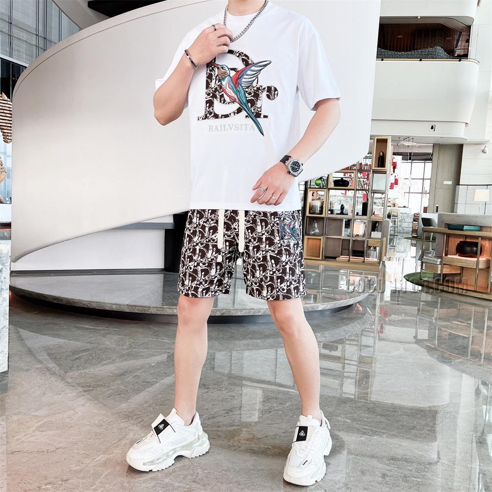 Dior 24 Official Website Same Style World-Renowned Luxury Brand Summer Men's Shorts Suit N42503