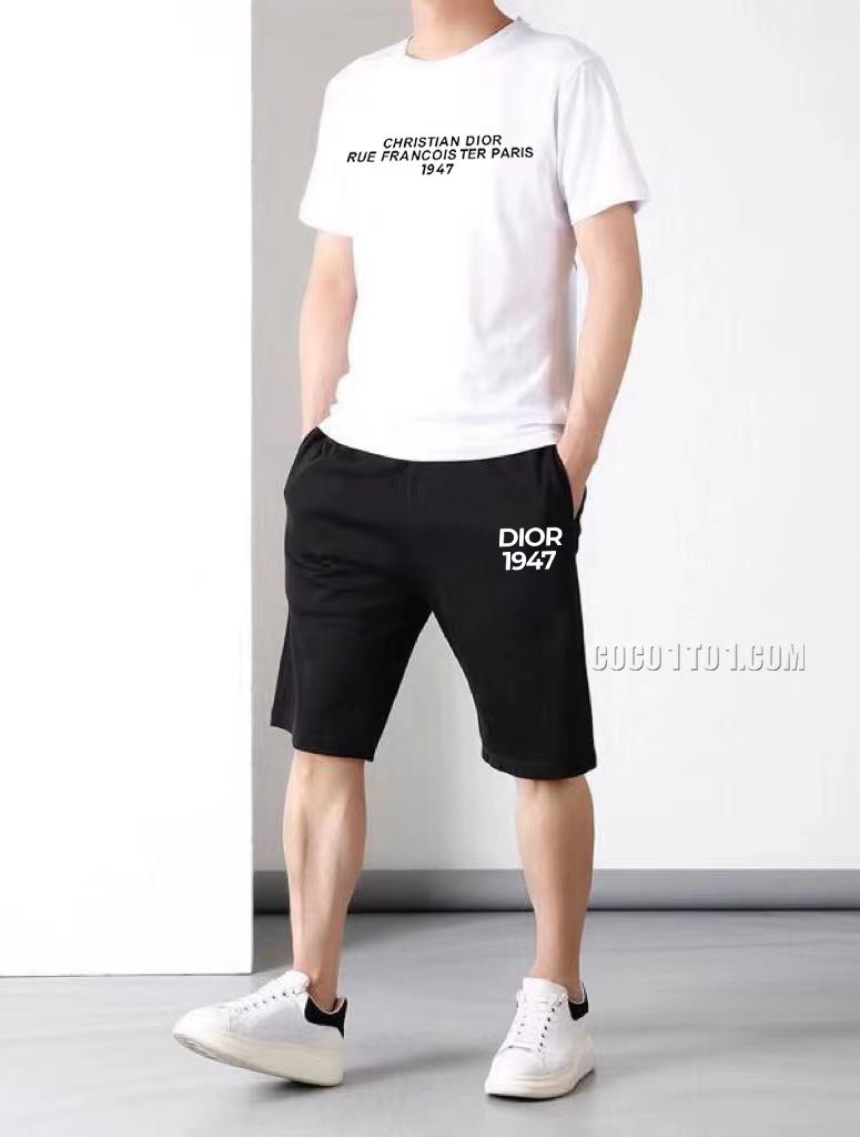 Dior 24 New Men's Short Sleeve Shorts Suit N42503
