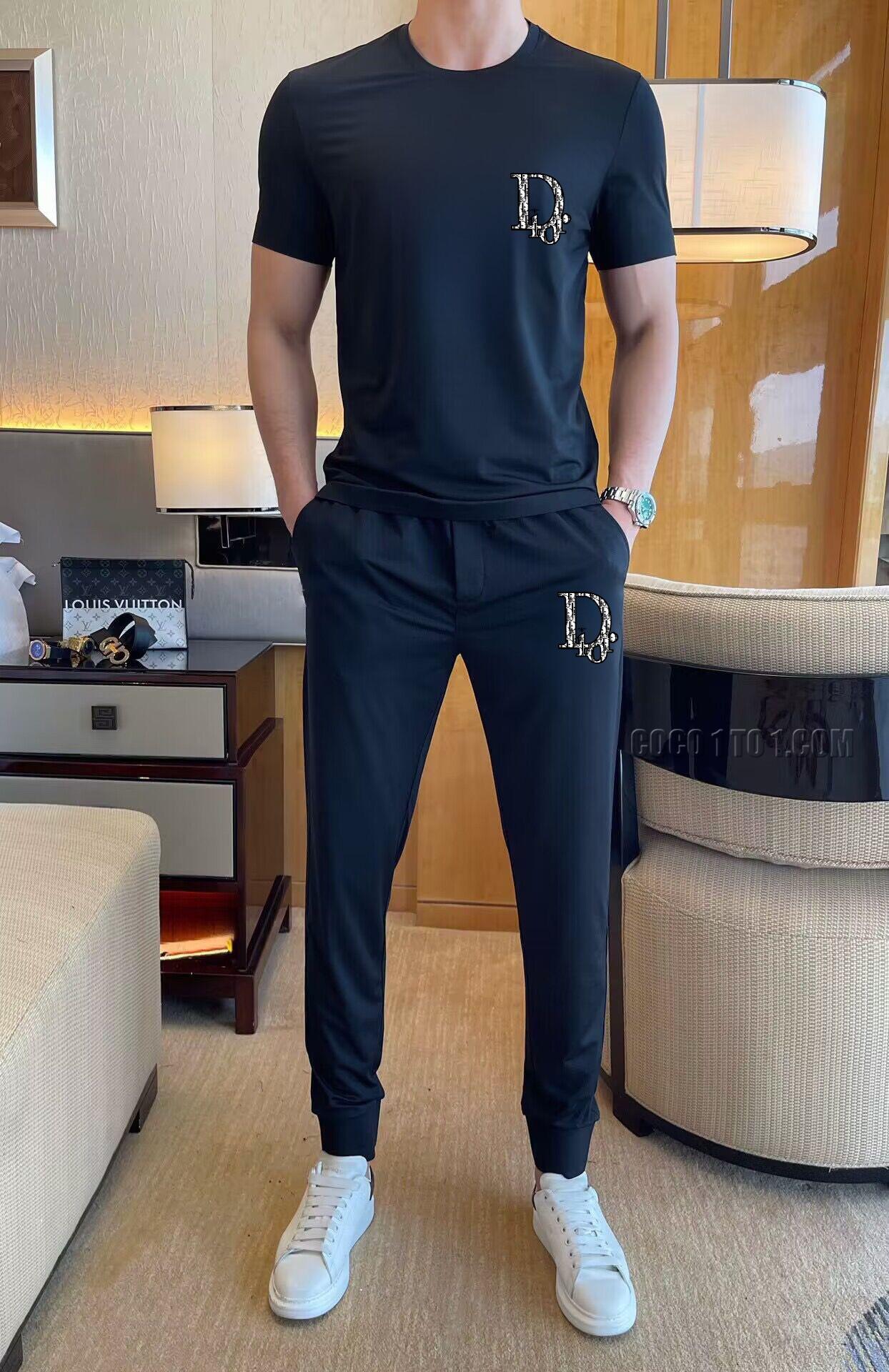 Dior (Fat Gospel) 24 Official Website Same Style World-Renowned Luxury Brand Men's (Double Gloss) High-Quality Suit N42503