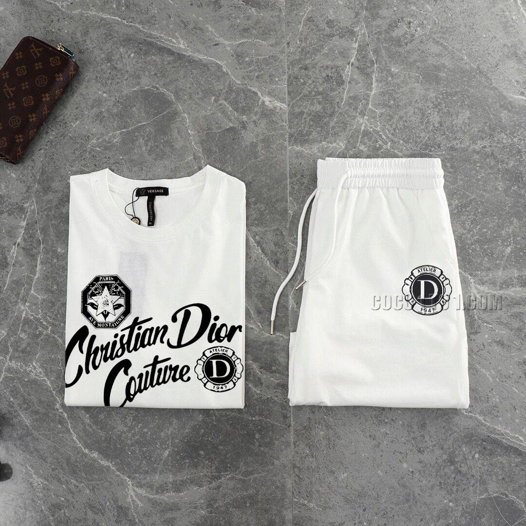 Dior 24 New Men's Short Sleeve Shorts Suit N42503