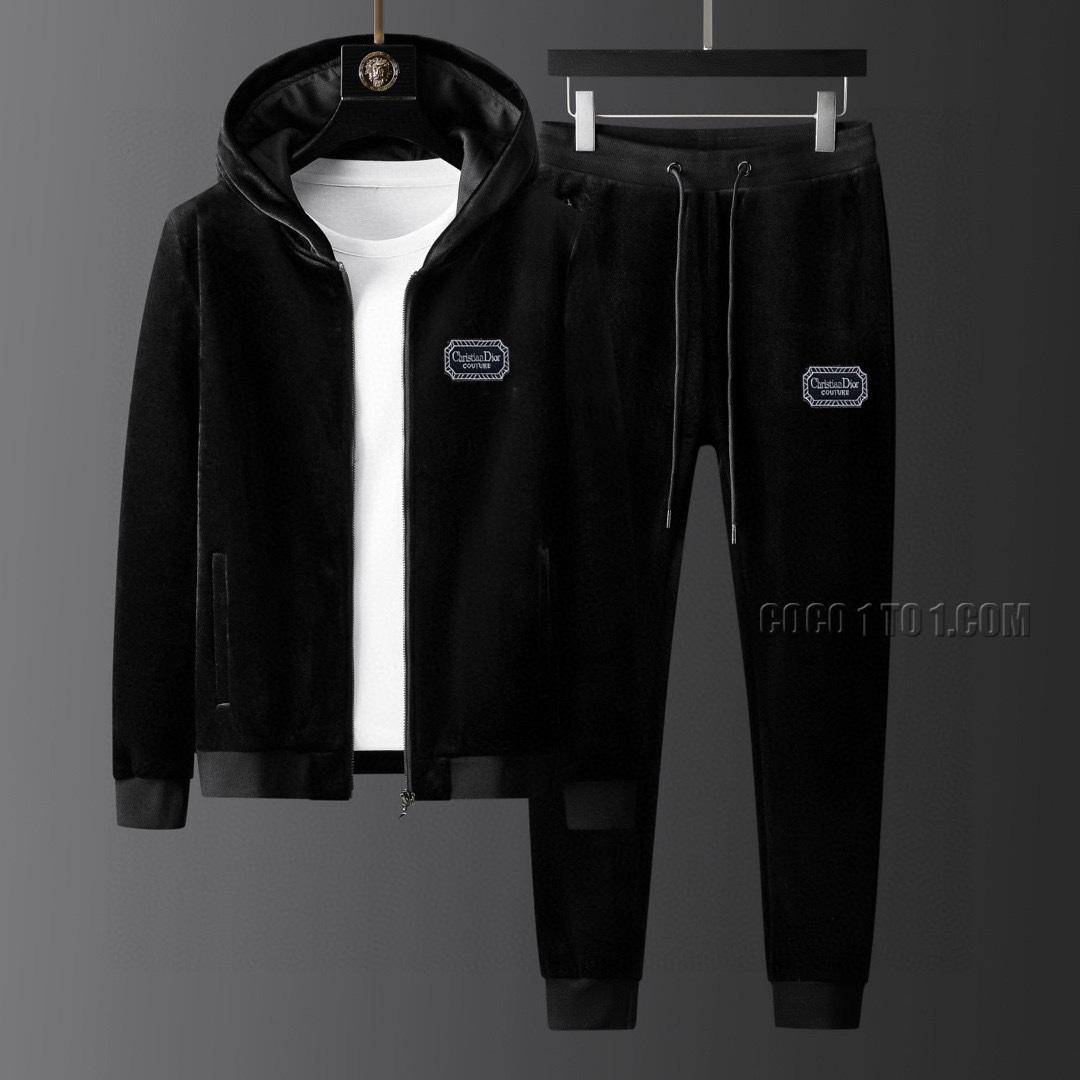 Dior (Fat Gospel) New Double-Sided Velvet Suit N42503