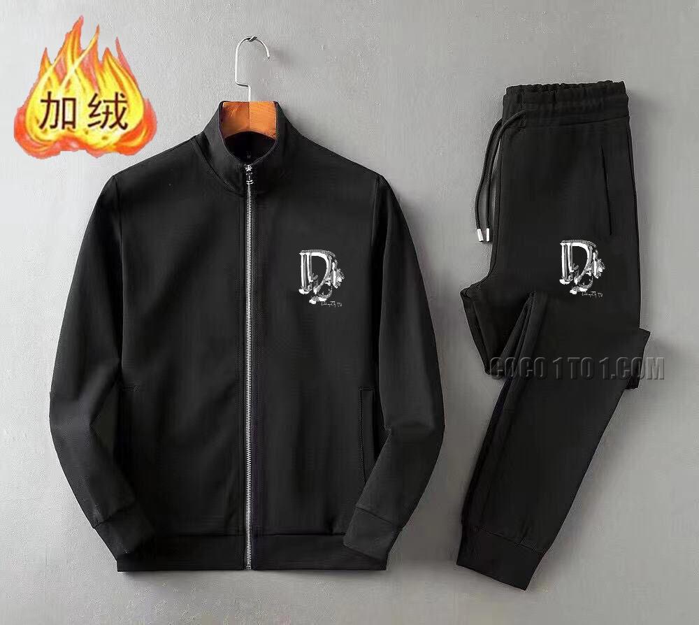 Dior (Plush and Thickened) Autumn/Winter New Product Star Favorite Fashion Taste Leisure Suit N42503