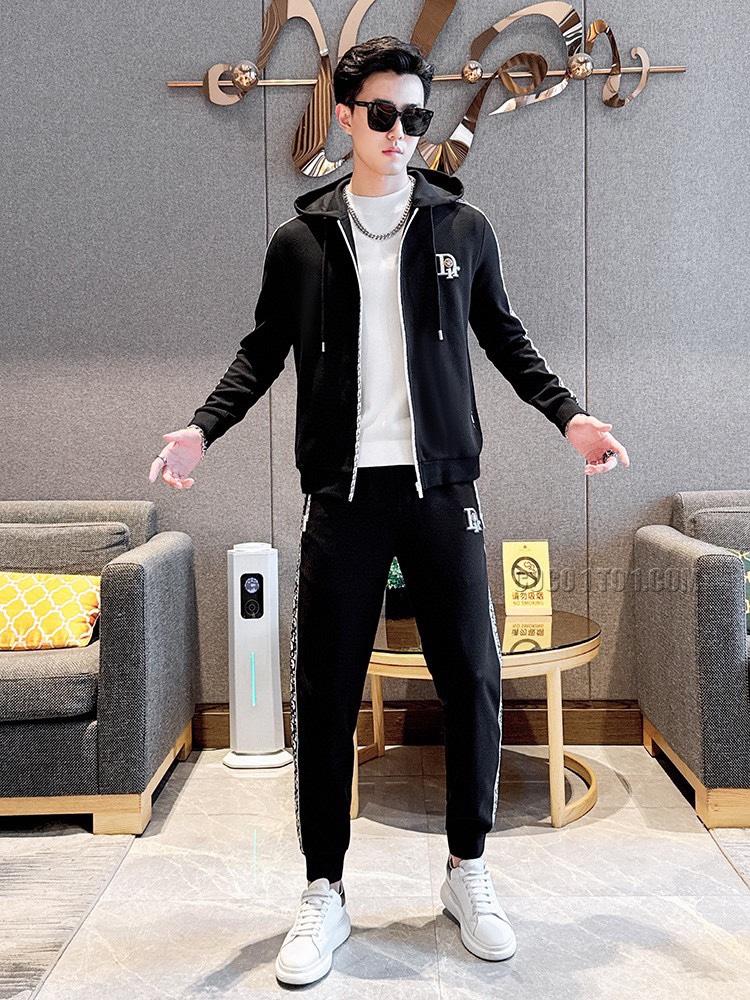 Dior brand new explosion-proof cardigan hoodie Suit N42503