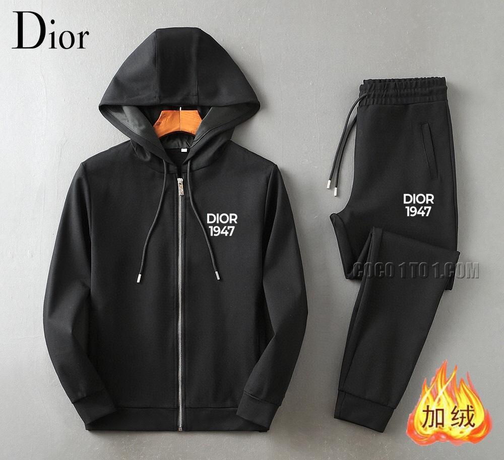 Dior (plus thickened) autumn and winter new products celebrities' favorite fashion leisure Suit N42503s