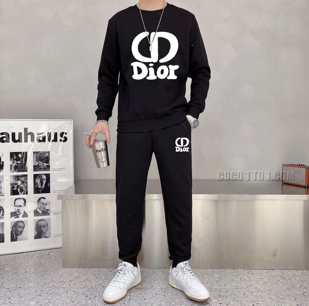 Dior (plus thickened) autumn and winter new products celebrities' favorite fashion leisure Suit N42503s