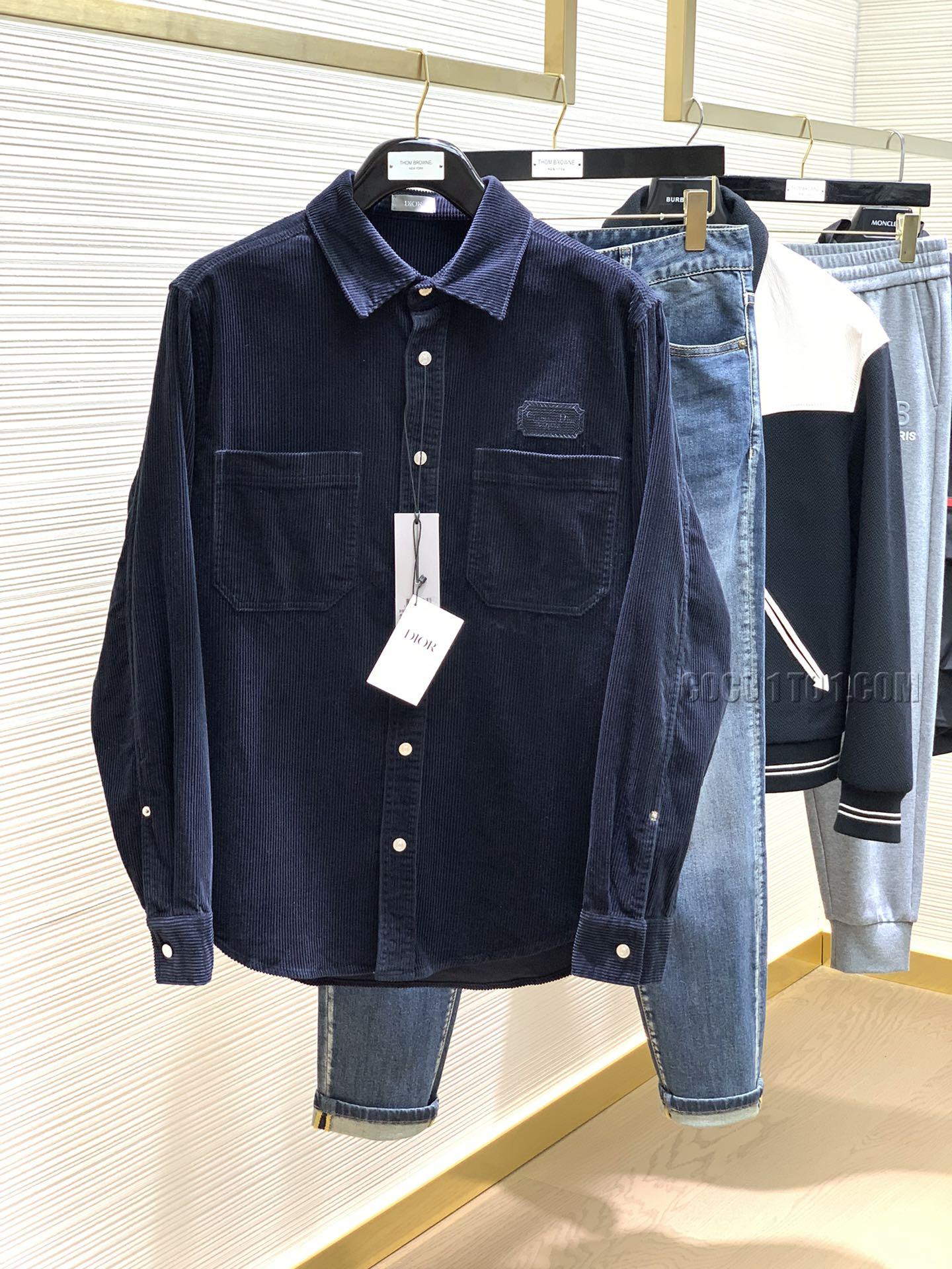 Dior Homme Arrogance Early Autumn New Product Available in Stores Original Quality Simple and Stylish Outerwear Suit N42503