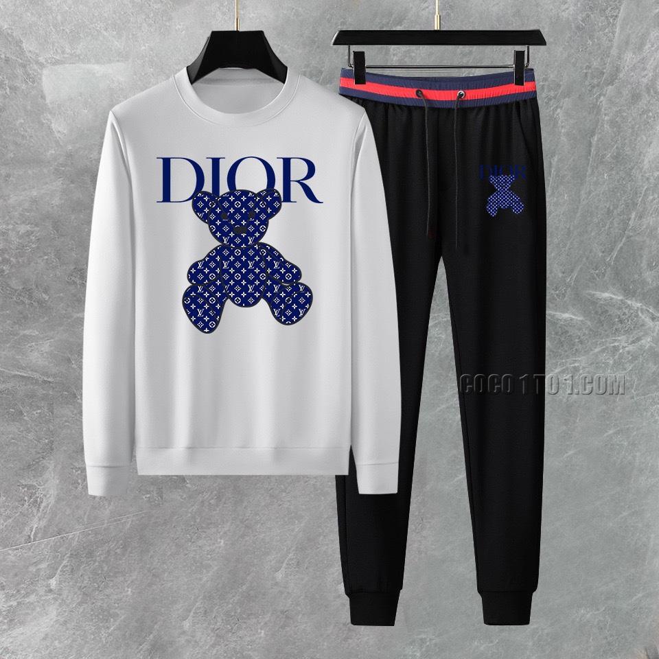 Dior Double-sided Silk Fabric Autumn/Winter Suit N42503 Suit N42503